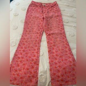 Urban Outfitters BGD Floral Jeans Size 28